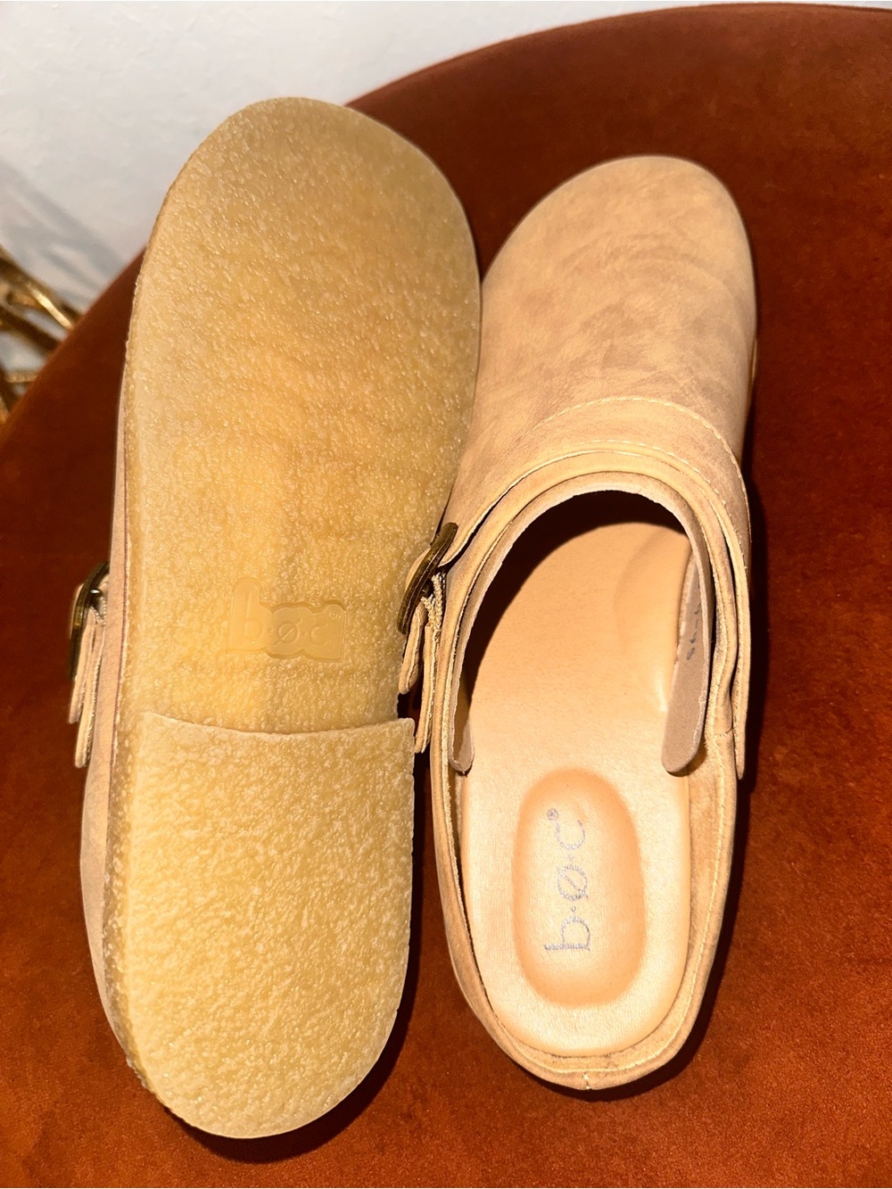 b.o.c Lexi Slip-On Mule light tan woman’s size 9 NWT - Picture 10 of 15
